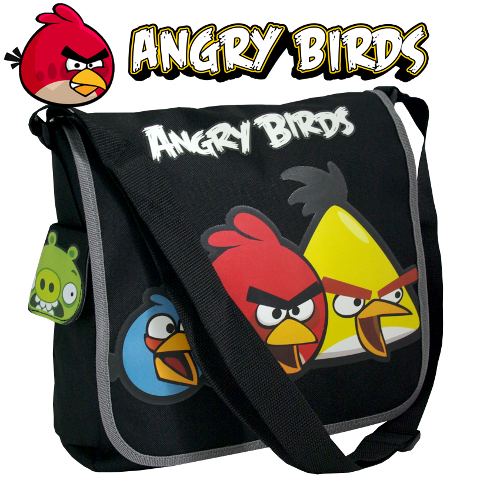 7599520 ANGRY BIRDS torba na ramię listonoszka