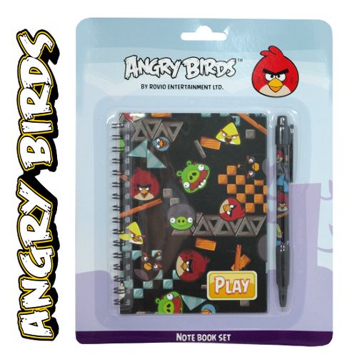 7726774 ANGRY BIRDS notes + długopis