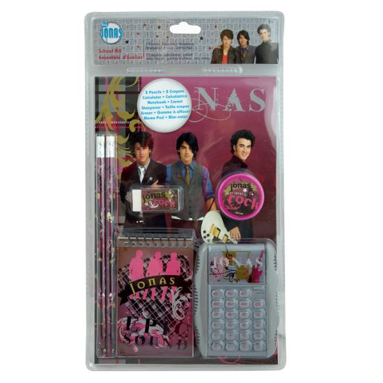 Jonas Brothers (Camp Rock) kalkulator, notes, ołówek 940078